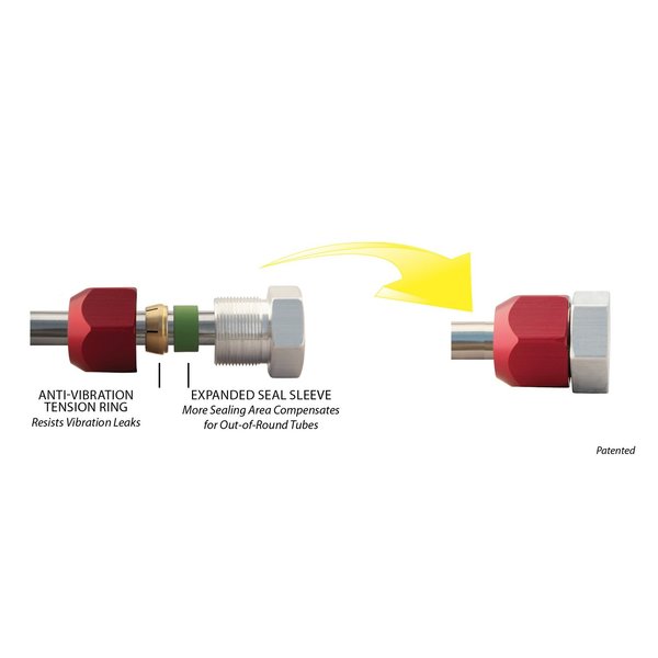 Line Terminator Blockoff Kit, 12mm OD lne
