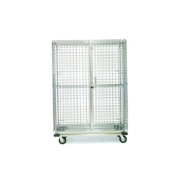 Security Cage, DollyBase, 3 Shelf, 24x36x70