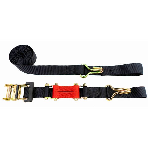 Ratchet Tie Down Strap, 18 ft