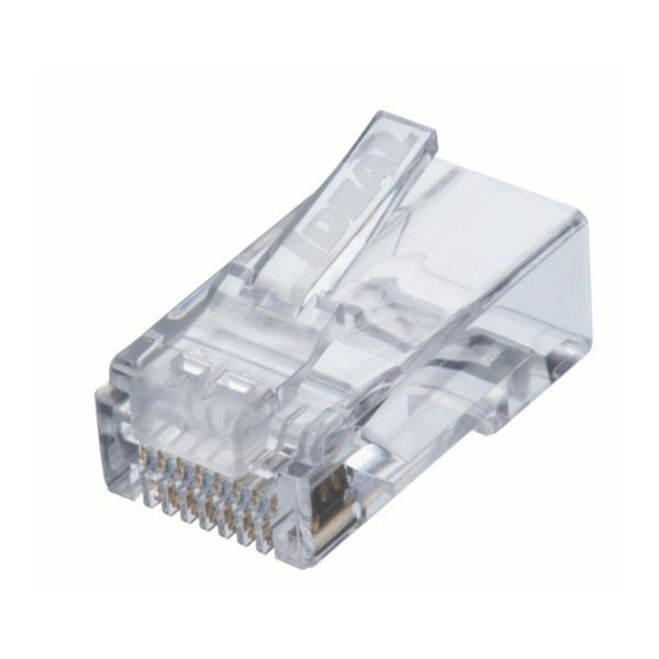 Cat6 Singl Pc Mod Plug 100/Jar, PK100