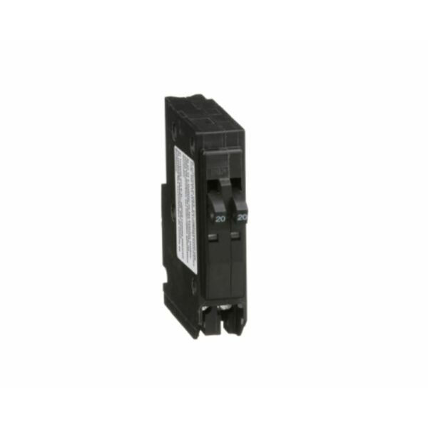 Miniature Circuit Breaker, 20 A, 120/240V AC, 1 Pole, Plug In Mounting Style, QO Series