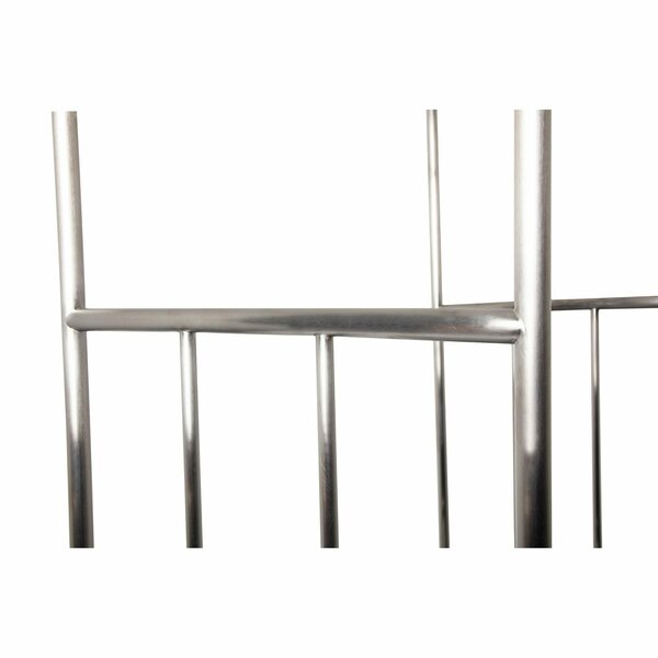 Bellmans Cart, SS, 42 x 24 x 71 In