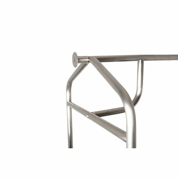 Bellmans Cart, SS, 42 x 24 x 71 In