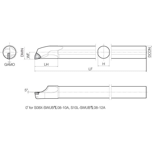 S10LSWUBR0812A Right-Hand
