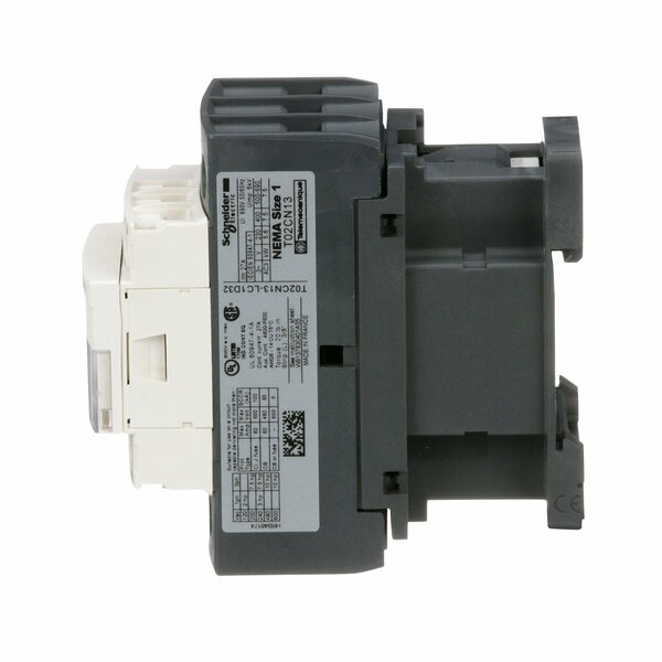 120VAC Non-Reversing Magnetic Contactor 3P 27A NEMA 1