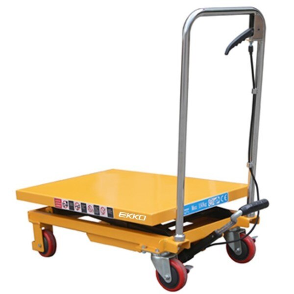 Hydraulic Scissor Tabl Cart, 330 lb. Load