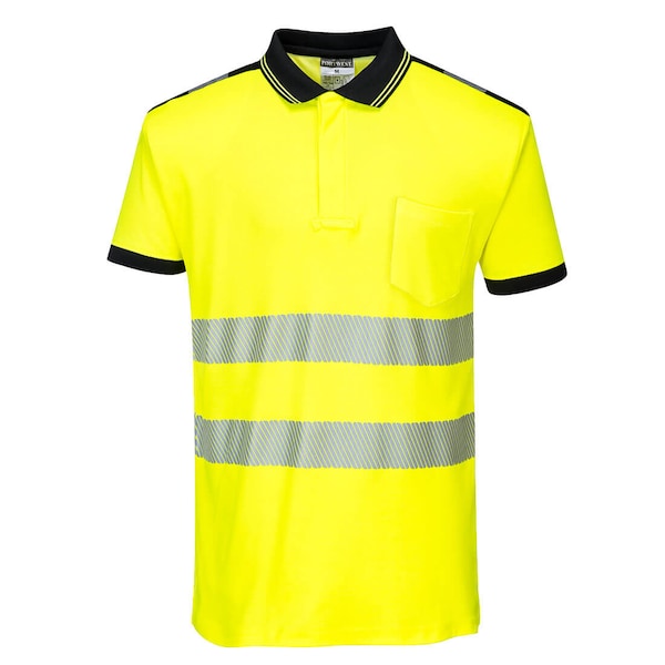 PW3 Hi-Vis Polo Shirt S/S, XXL