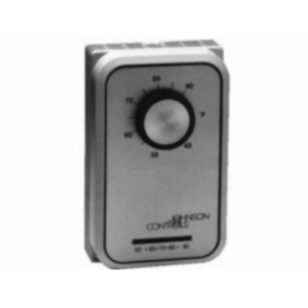 Line Voltage Thermostat, Thermostat, 40 Degrees to 90 Degrees F, SPST