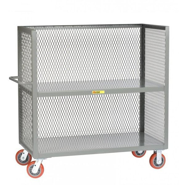 12 ga. Steel Stock Cart, 3 Shelves, 3600 lb
