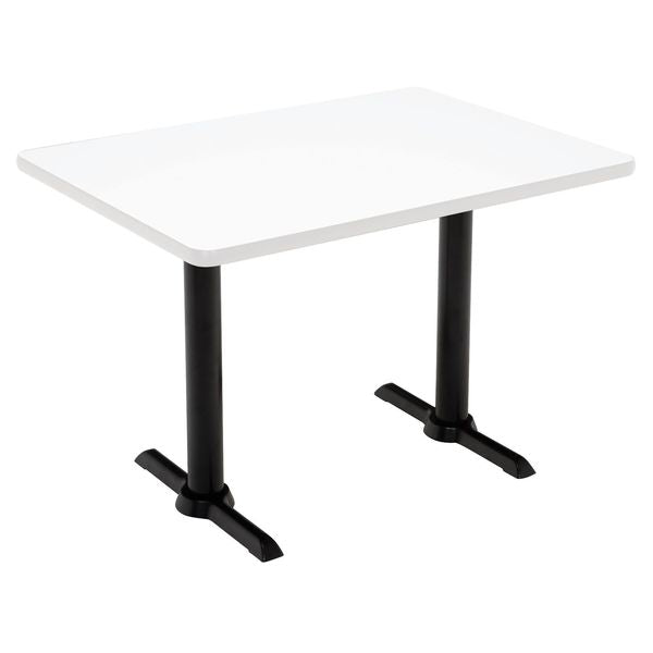 Rectangle 60 W, 30 L, 41 H, Laminate Top, Designer White