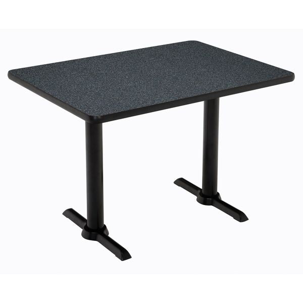 Rectangle 60 W, 30 L, 41 H, Laminate Top, Graphite