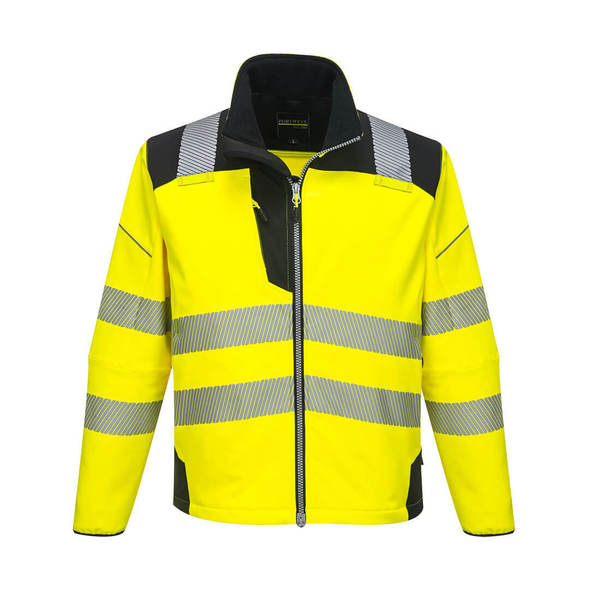 PW3 Hi-Vis Softshell Jacket, XXL