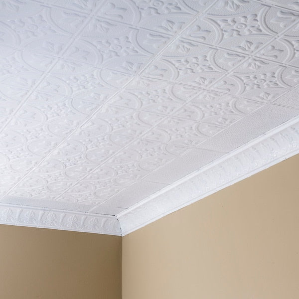 Jamestown Ceiling Tile, 24 in W x 24 in L, 5 PK