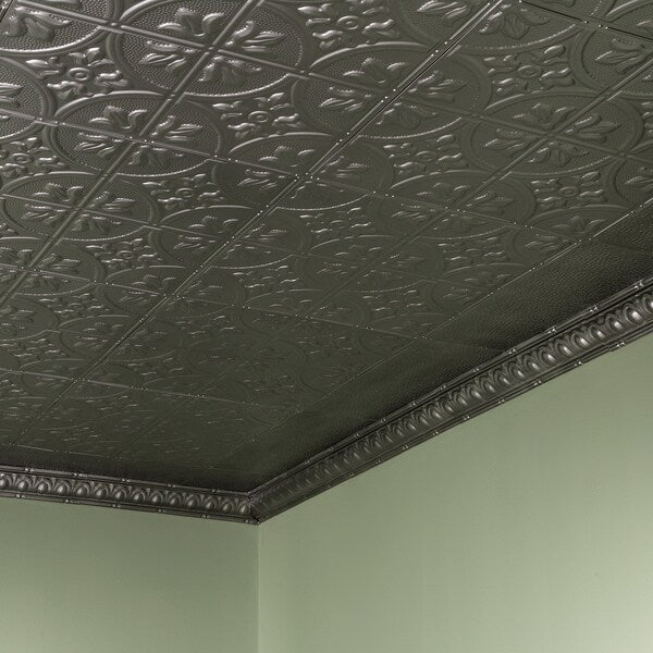 Jamestown Ceiling Tile, 24 in W x 24 in L, 5 PK