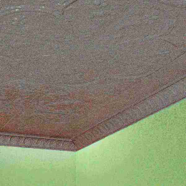 Saginaw Ceiling Tile, 24 in W x 24 in L, 5 PK