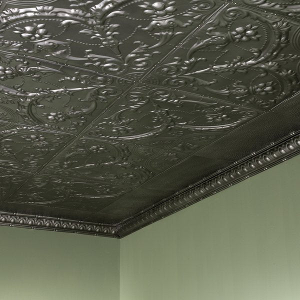 Saginaw Ceiling Tile, 24 in W x 24 in L, 5 PK