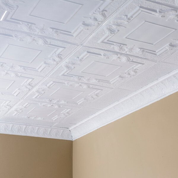 Niagara Ceiling Tile, 24 in W x 24 in L, 5 PK