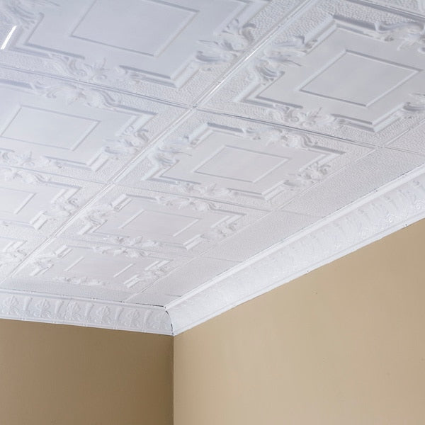 Niagara Ceiling Tile, 24 in W x 24 in L, 5 PK