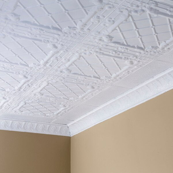 Toledo Ceiling Tile, 24 in W x 24 in L, 5 PK