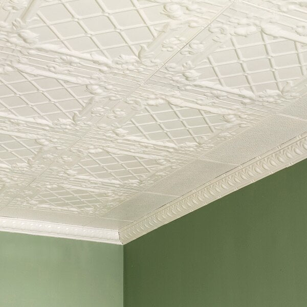 Toledo Ceiling Tile, 24 in W x 24 in L, 5 PK