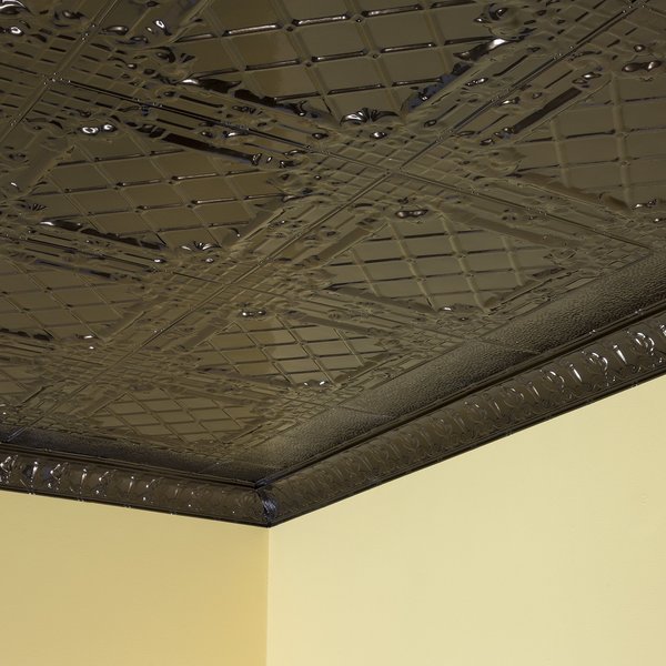 Toledo Ceiling Tile, 24 in W x 24 in L, 5 PK