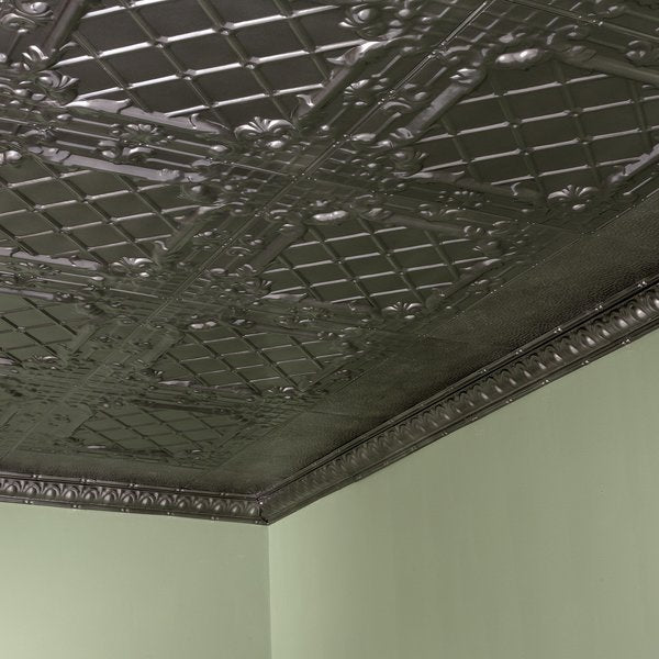 Toledo Ceiling Tile, 24 in W x 24 in L, 5 PK