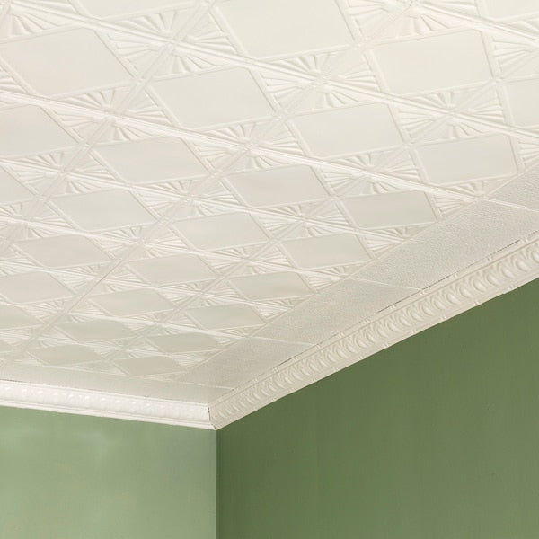 Erie Ceiling Tile, 24 in W x 24 in L, 5 PK