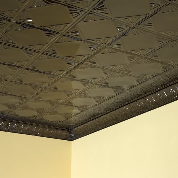 Erie Ceiling Tile, 24 in W x 24 in L, 5 PK
