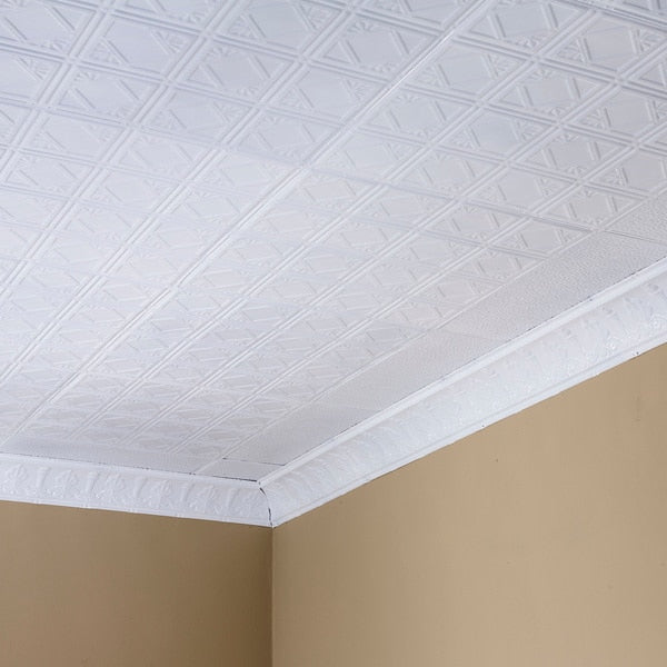 Ludington Ceiling Tile, 24 in W x 24 in L, 5 PK