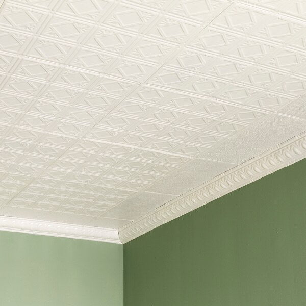 Ludington Ceiling Tile, 24 in W x 24 in L, 5 PK