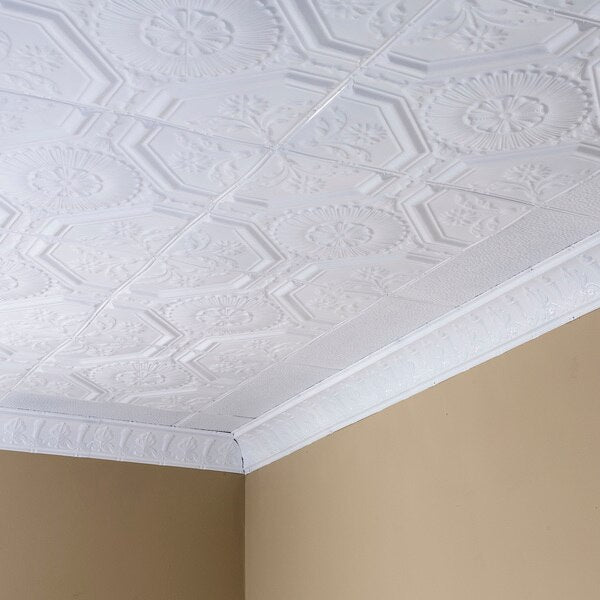 Rochester Ceiling Tile, 24 in W x 24 in L, 5 PK