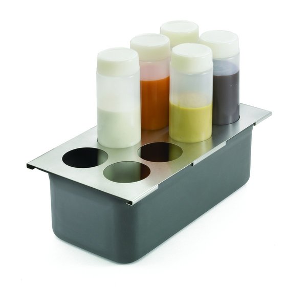 Squeeze Bottle Template, Holds 8, 12/16OZ