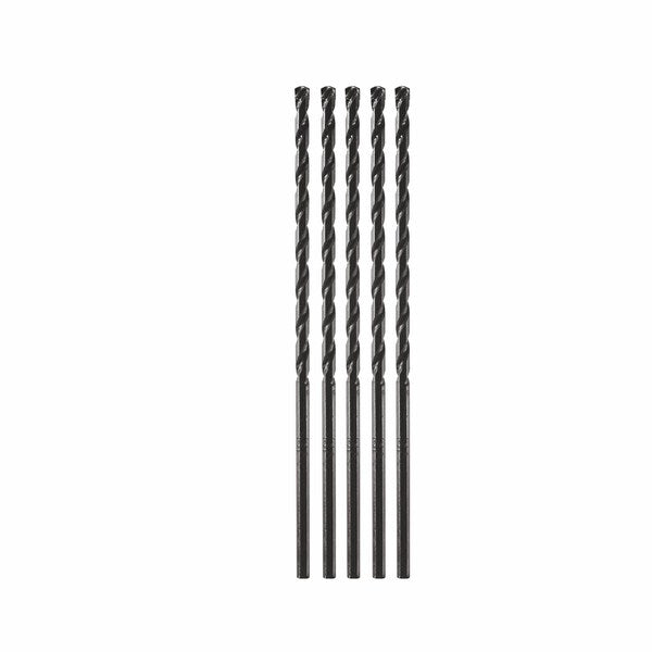3/16In x 3 1/2 Drill Bit 5 Pack, PK5