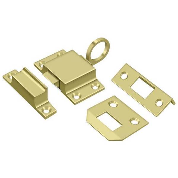 Transom Catch Bright Brass