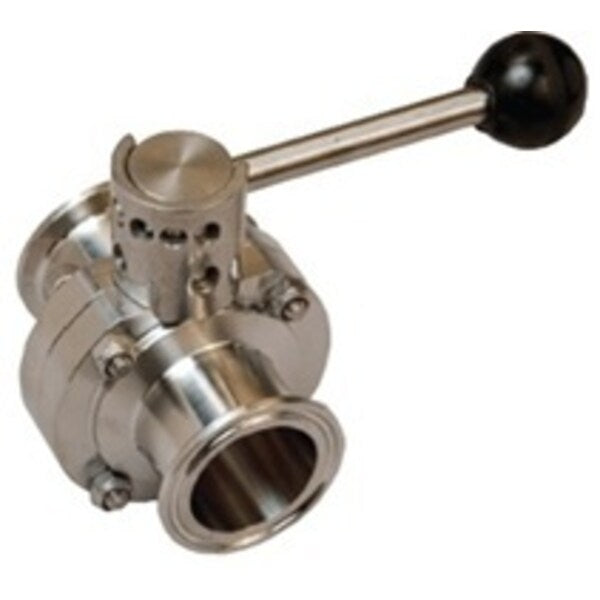 Butterfly Valve T316 Viton, 2-1/2