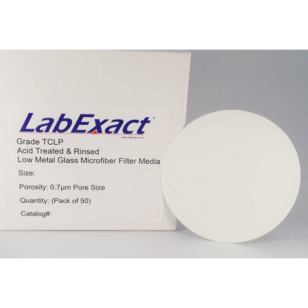 Glass Microfiber Filter, TCLP, 12.5cm, PK50