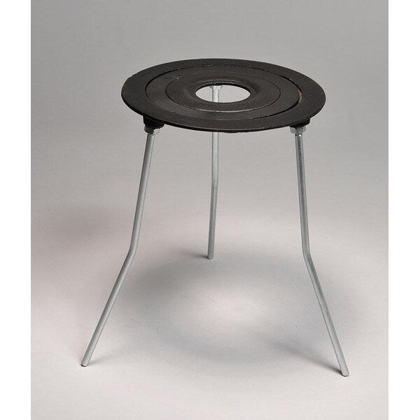 Cast Iron Tripod Stand, Concentric Rings