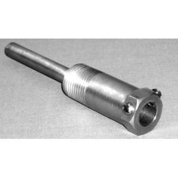 Thermowell 6In Brass, Threadless Adapter