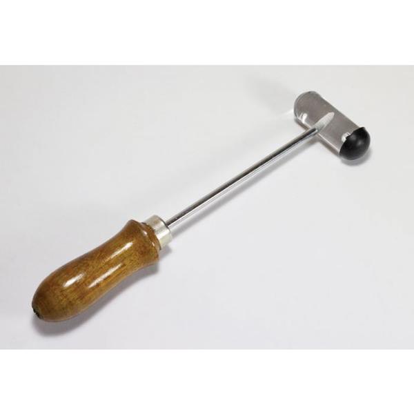 Tuning Fork Mallet W/Acrylic/Rubber Stri
