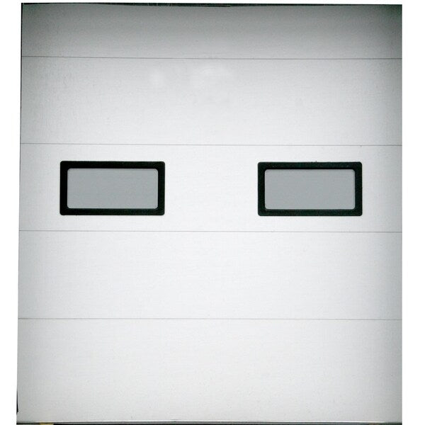 Dock Door Embossed Wht Glvnzd Stl, Painte