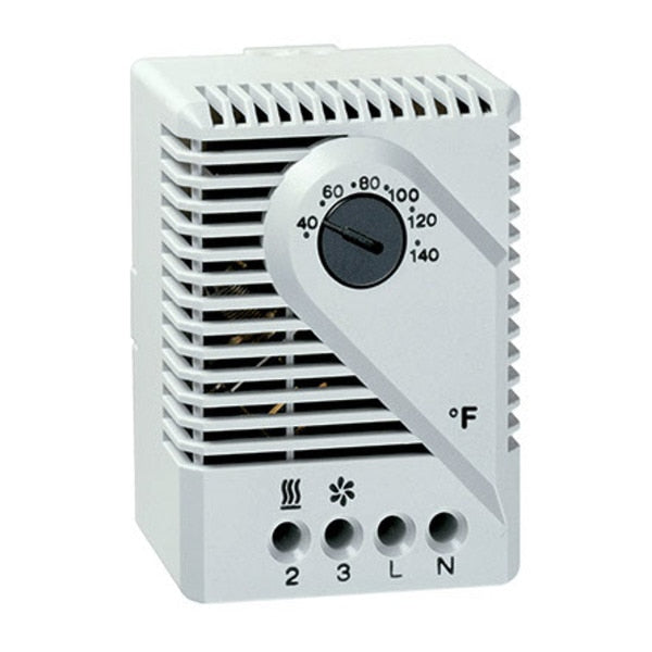 Thermostat Controller, 2.64x1.97x1.5, Lt. Gray