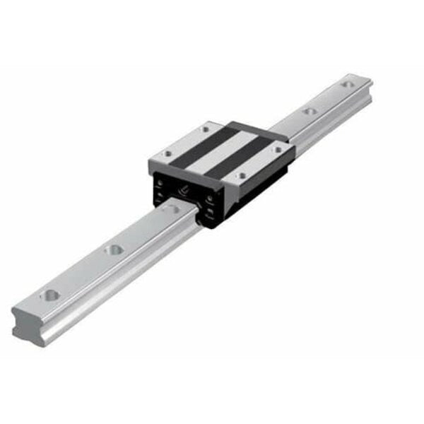 Linear Guide Rail, 640 mm L, 23 mm W