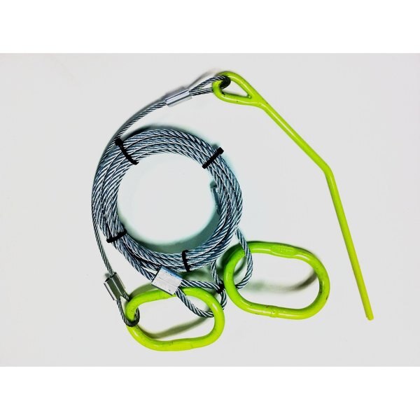 Heavy Duty Log Chocker Cable with Rings