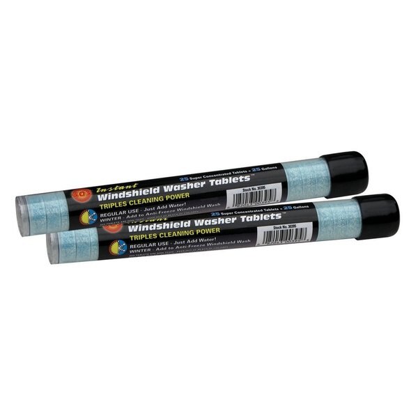 Windshield Washer Tube, 25 Tablets, PK25