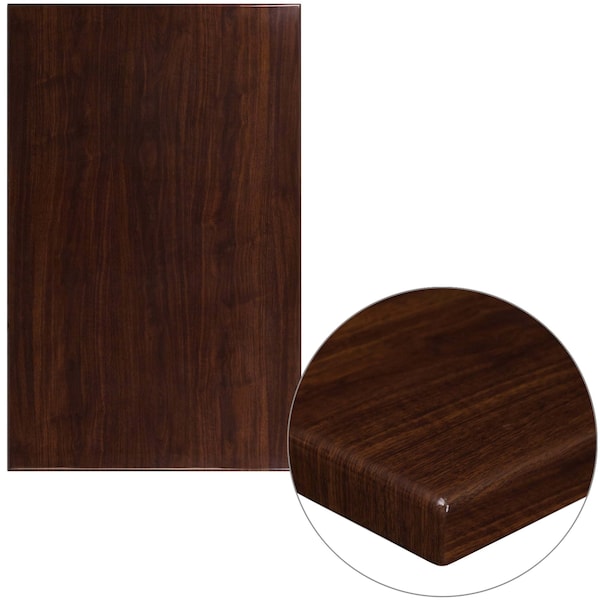 Walnut Resin Table Top, 30