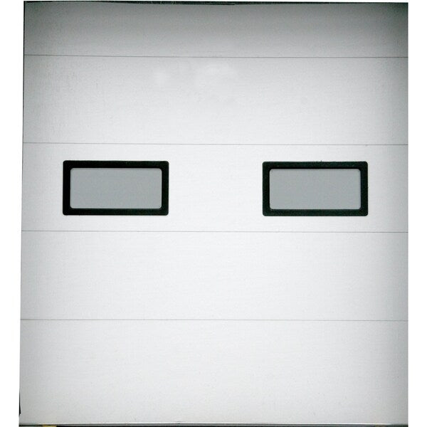 Dock Door Embossed Wht Glvnzd Stl, Painte