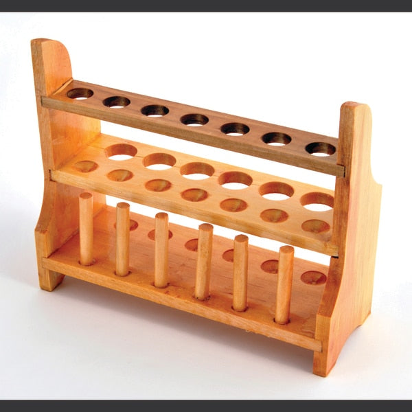 Wooden Test Tube Rack, 13-Tube