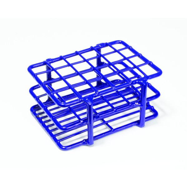 Test Tube Rack, Wire, Epoxy-Coated, 24 p