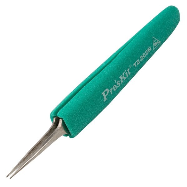 Tweezer, ESD Safe, Soft, Grip, Super Fine