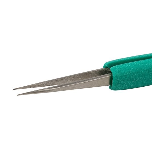 Tweezer, ESD, Safe, Soft, Grip, Fine Tip